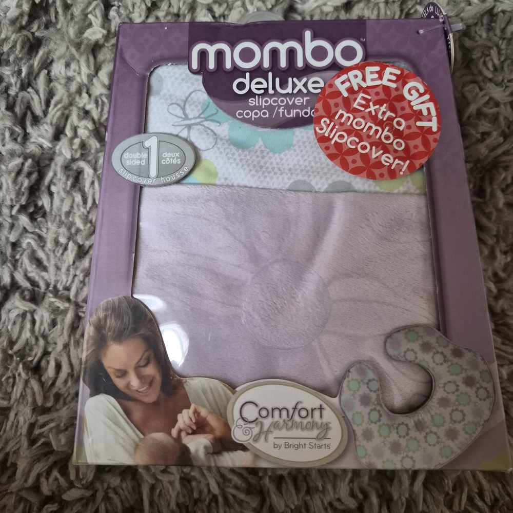 Comfort & Harmony Mombo Deluxe Nursing Pillow Slipcover NIB